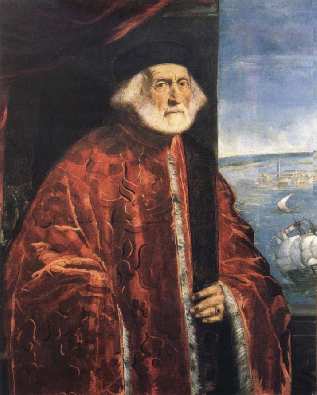 Jacopo Tintoretto Portrait of a Venetian Procurator